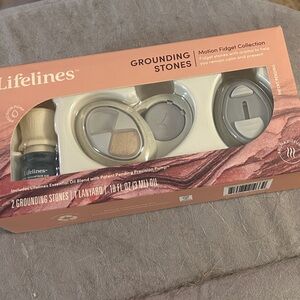 Grounding Stones Motion Fidget Collection - Gray and Blue